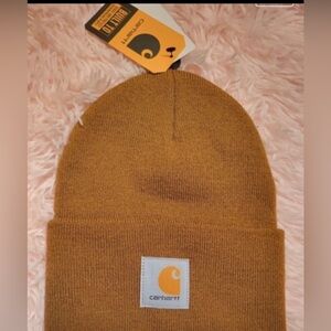 Carhartt Beanie carmel brown new unisex